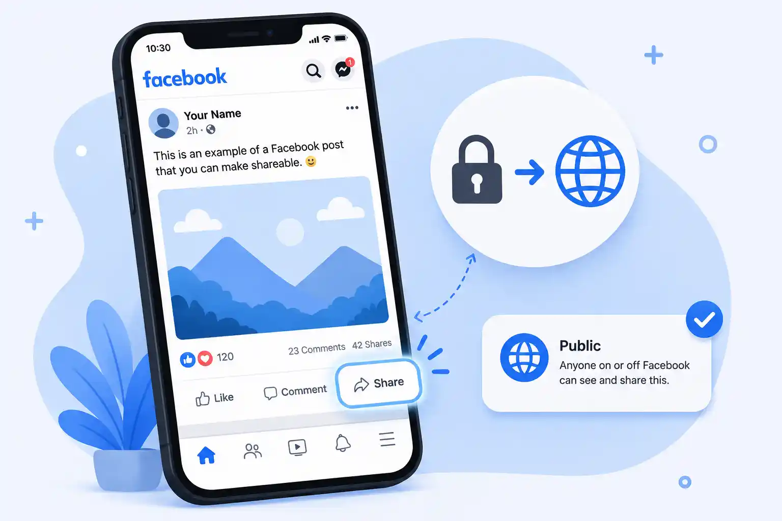 How to Make a Facebook Post Shareable